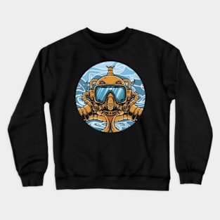 Aquatic Explorer's Odyssey,adventure,christimas Crewneck Sweatshirt